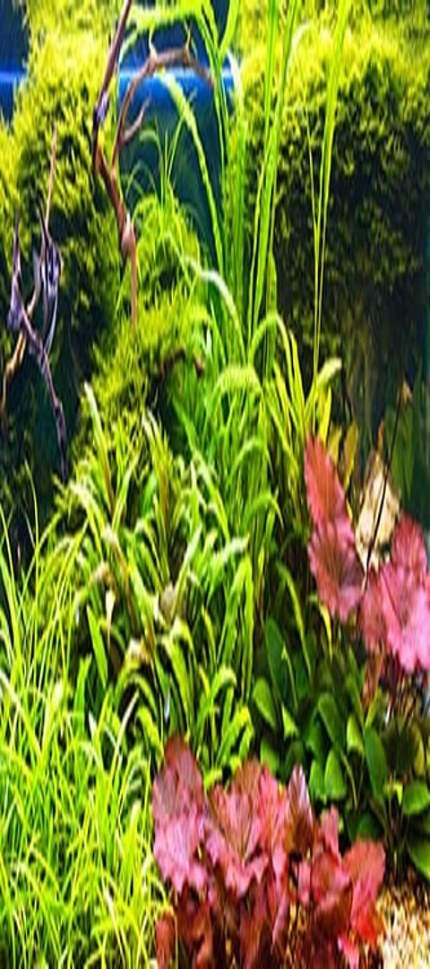Aquarienpflanzen Bunte Unterwasserwelt