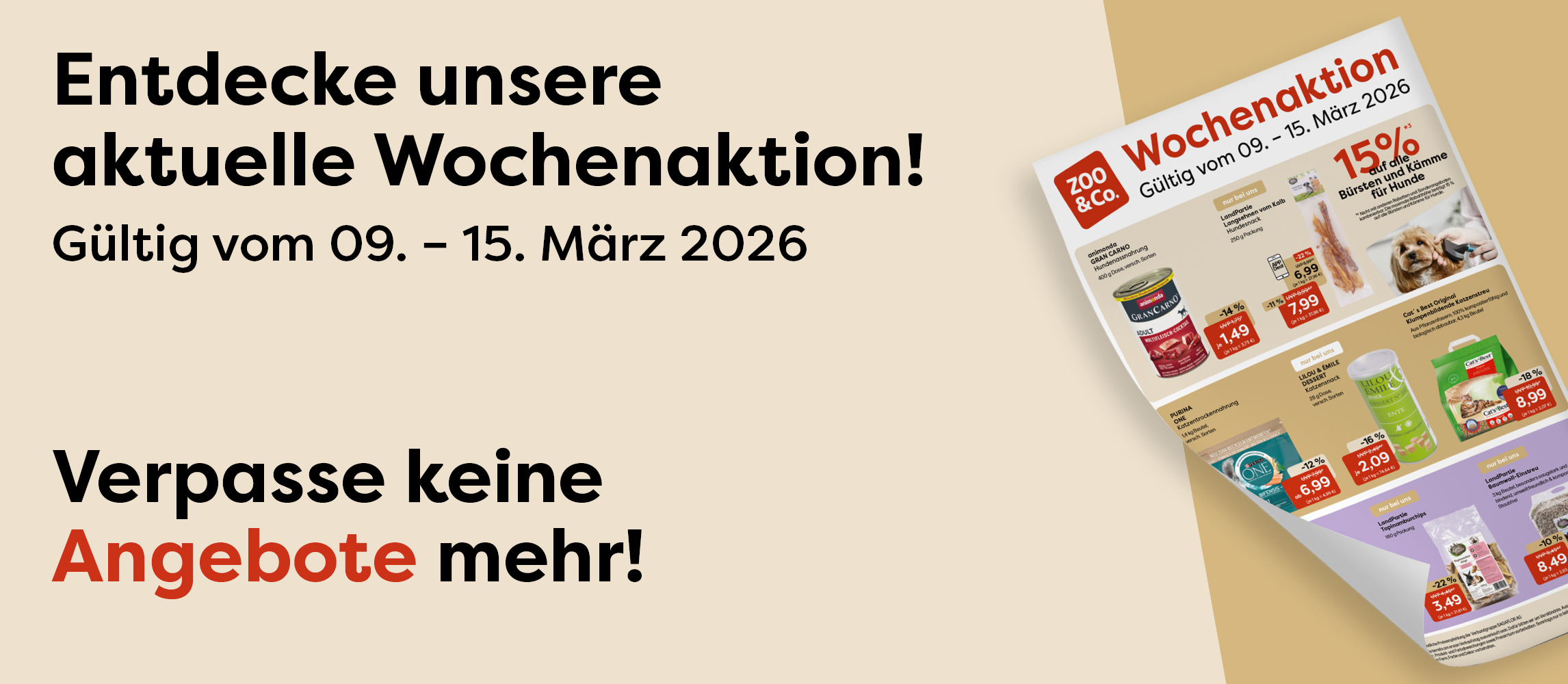 Entdecke unsere aktuelle Wochenaktion vom 09.03.-15.03.2026!